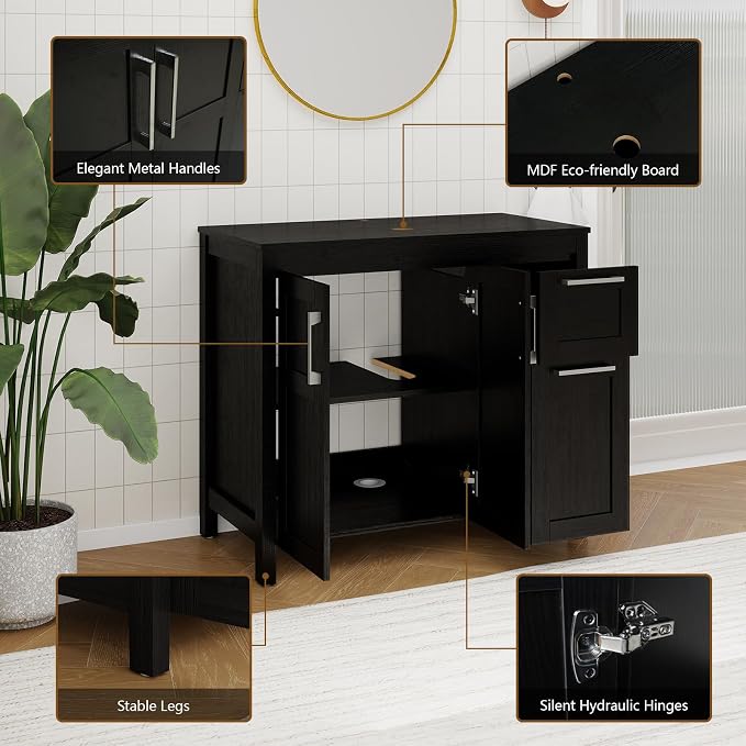 YOURLITE Bathroom Vanity with Sink - Image 7