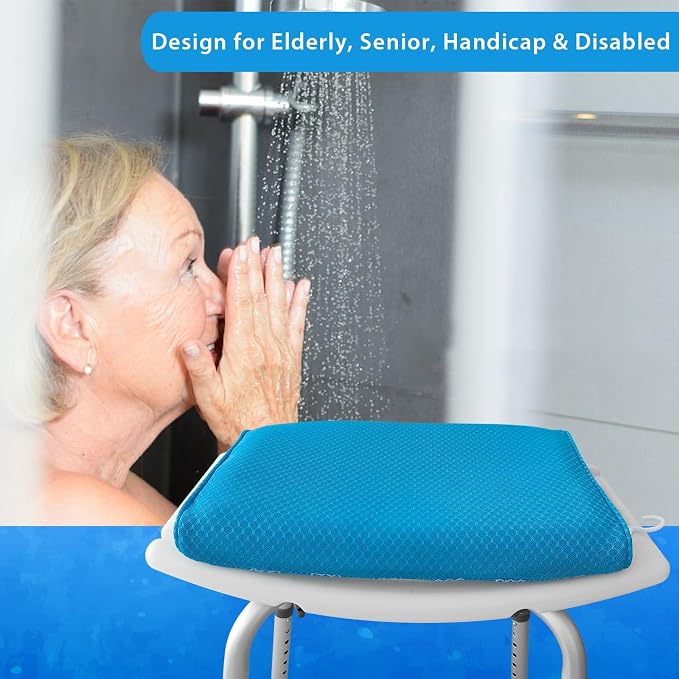 Shower Seat Cushion for Shower Chairs, Transfer Benches in Bathtub, Cushion for - Image 5