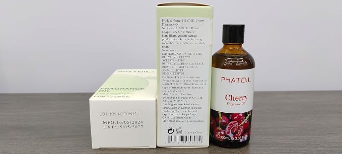 PHATOIL 3.38FL.OZ Cherry Fragrance Oils - Image 8