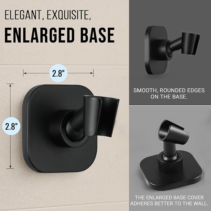 G-Promise All Metal Handheld Shower Head Holder, Adjustable Wall Mount Shower - Image 5