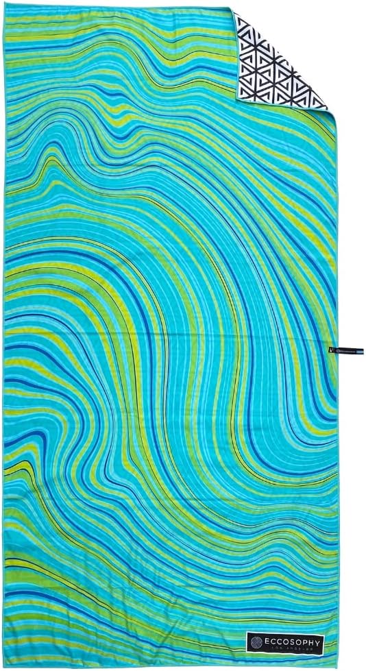 ECCOSOPHY Microfiber Beach Towel by ECCOSOPHY