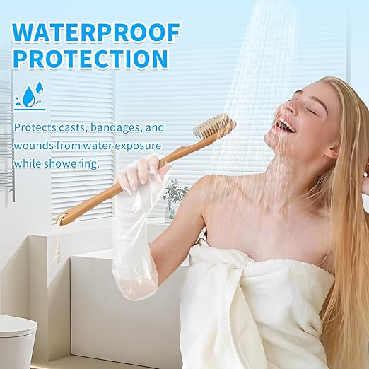 FRONTLINE Arm Cast Covers for Shower Adult Waterproof Cast and Wound Protector - Image 2