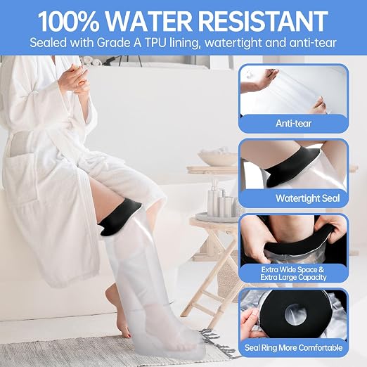Large WaterProof Leg Cast Cover - Image 2