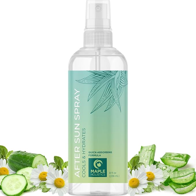 Soothing Aloe After Sun Spray by MapleHolistics