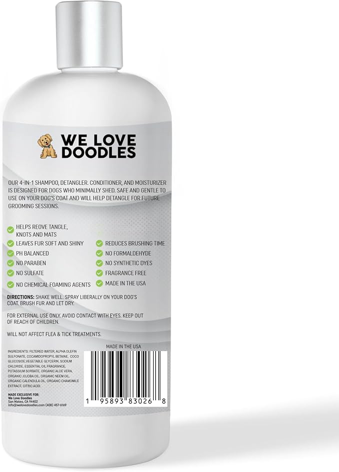 Dog Shampoo, Conditioner & Detangler - Image 6