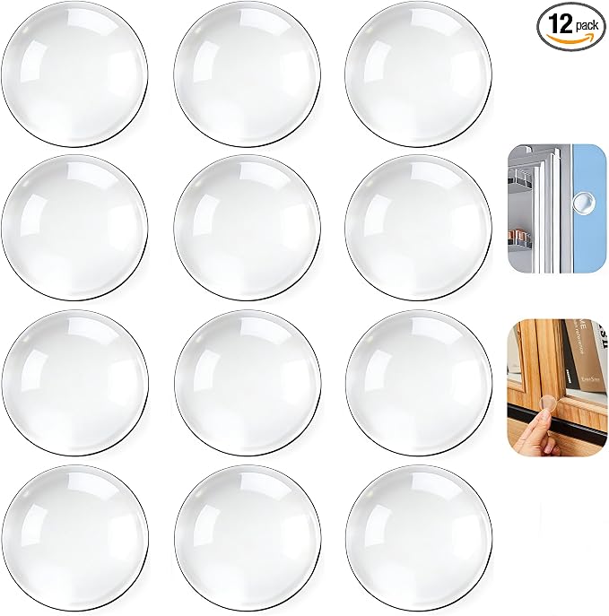12pcs Wall Bumpers, Door Bumpers by EBUKTUK