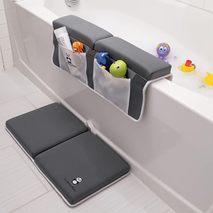 Bath Kneeler and Elbow Rest Pad Set by CuddlingBaby