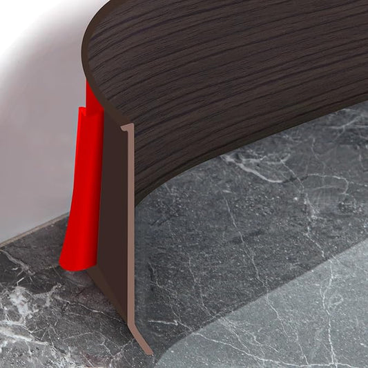 Flexible Baseboard Molding Trim 4 Inch Self-Adhesive Vinyl Wall Base Peel and by Heonay