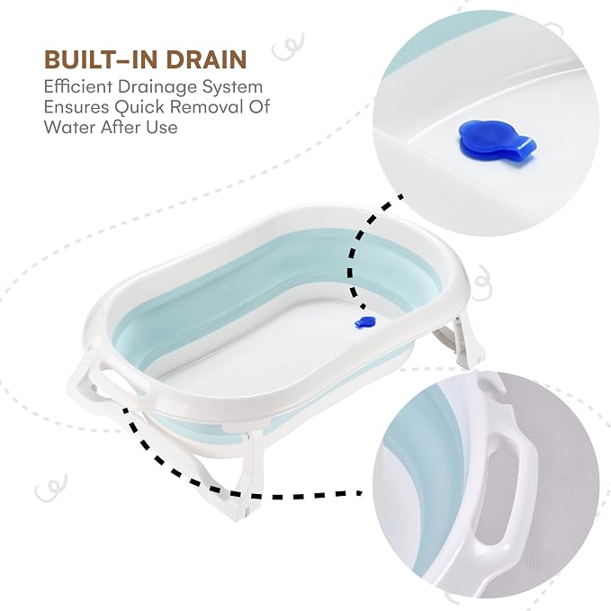 Childlike Behavior Portable Foldable Bathtub - Image 5