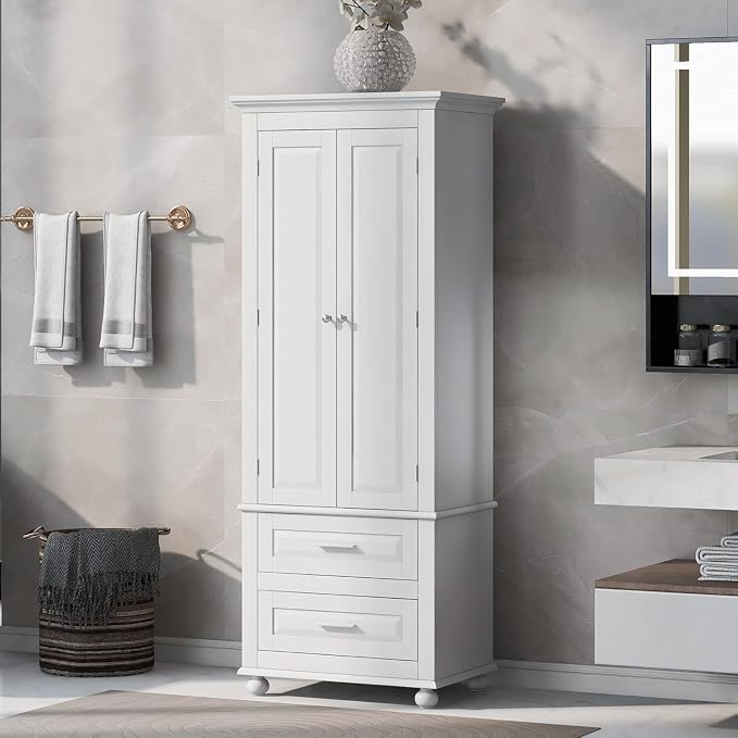 Tall Narrow Storage Cabinet - Image 4