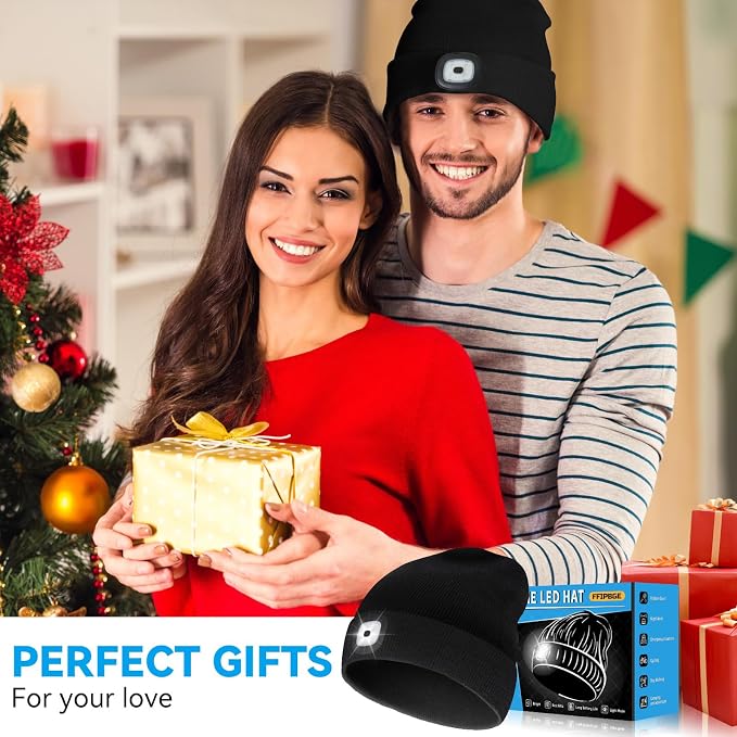 Christmas Stocking Stuffers for Men Adults, Beanie Hats - Image 2