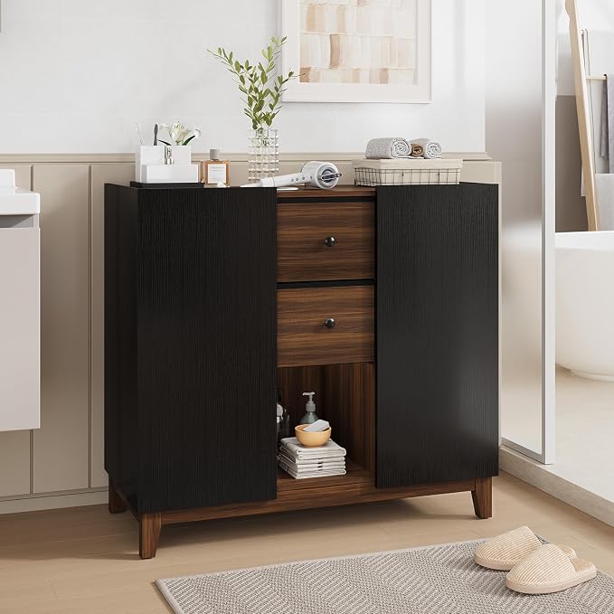 Bathroom Storage Cabinets with Drawers and Doors, Kitchen Storage Cabinet with by vividwood