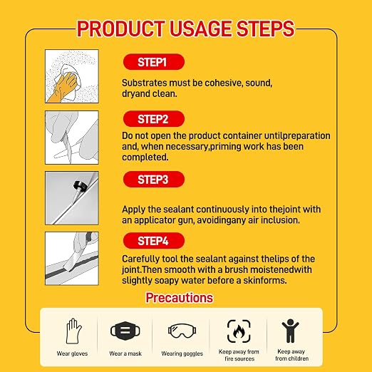 VGS998 Sausage Pack Silicone Sealant - Image 8