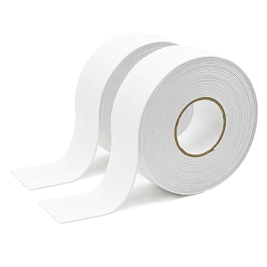 Caulk Tape Self Adhesive, Waterproof Caulking Sealing Tape by TOUSEAHome