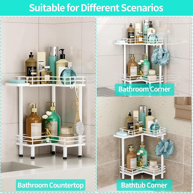 HapiRm Corner Shower Caddy Standing - Image 4