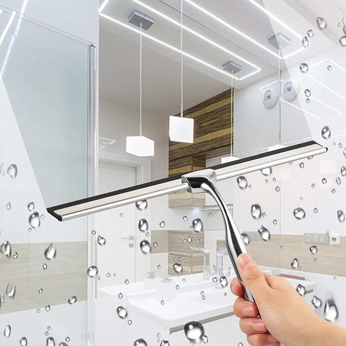 ecooe Stainless Steel Shower Squeegee - Image 5