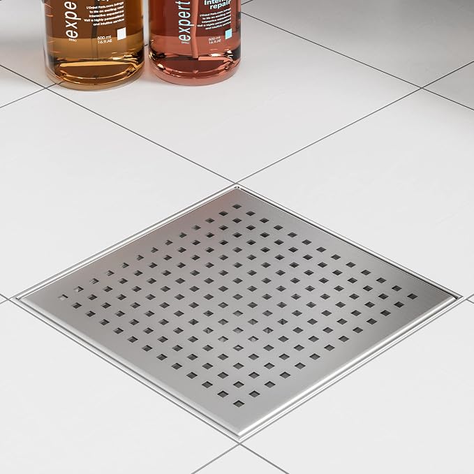 Neodrain 8-Inch Square Shower Drain - Image 4