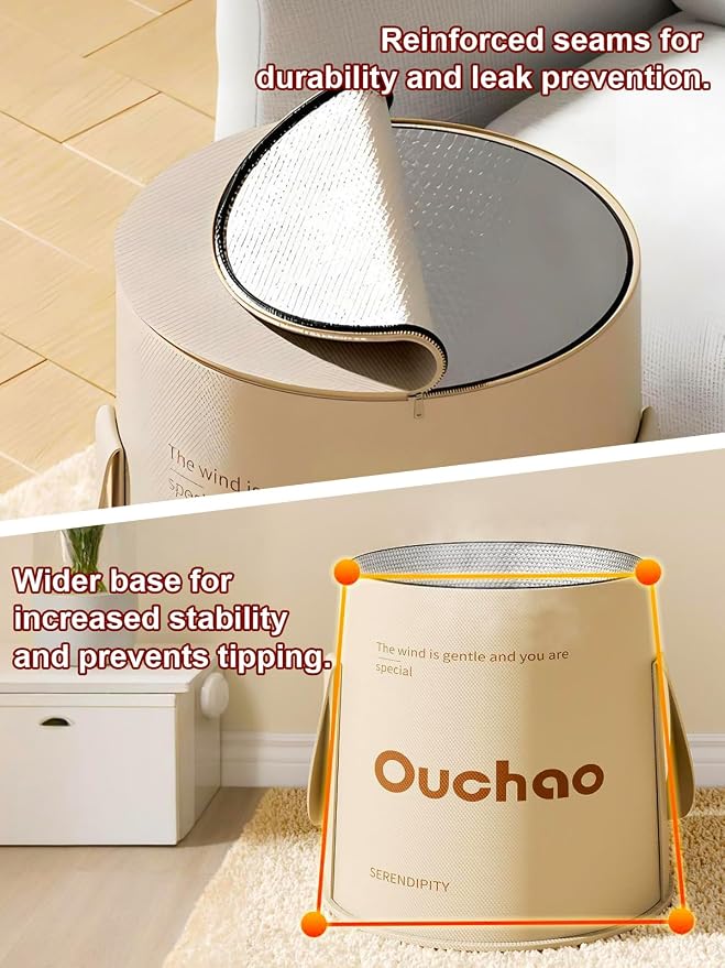 Foot Bath Basin Portable Travel Collapsible Foot Basin Folding Foot Bath Tub - Image 5