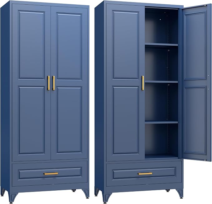 75" Kitchen Pantry Cabinet by Steeloong