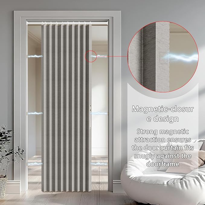 Accordion Door Curtain Set - Image 5