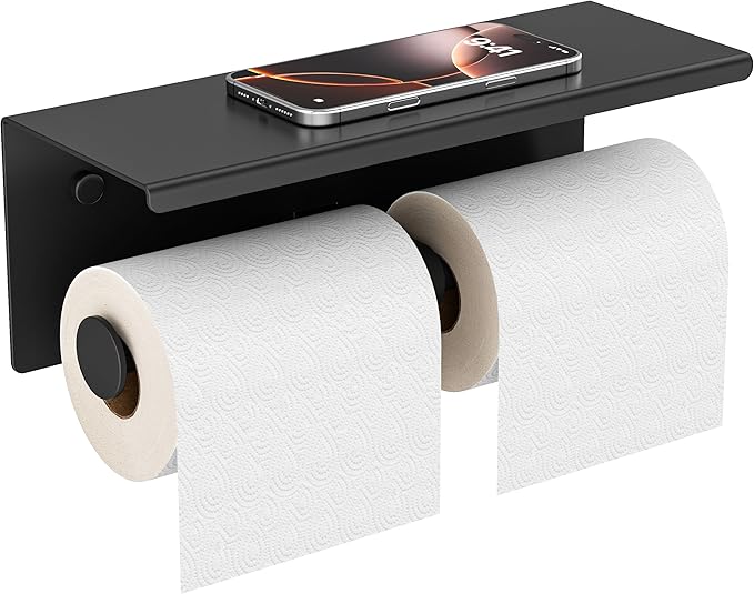 FORIOUS Double Toilet Paper Holder by FORIOUS