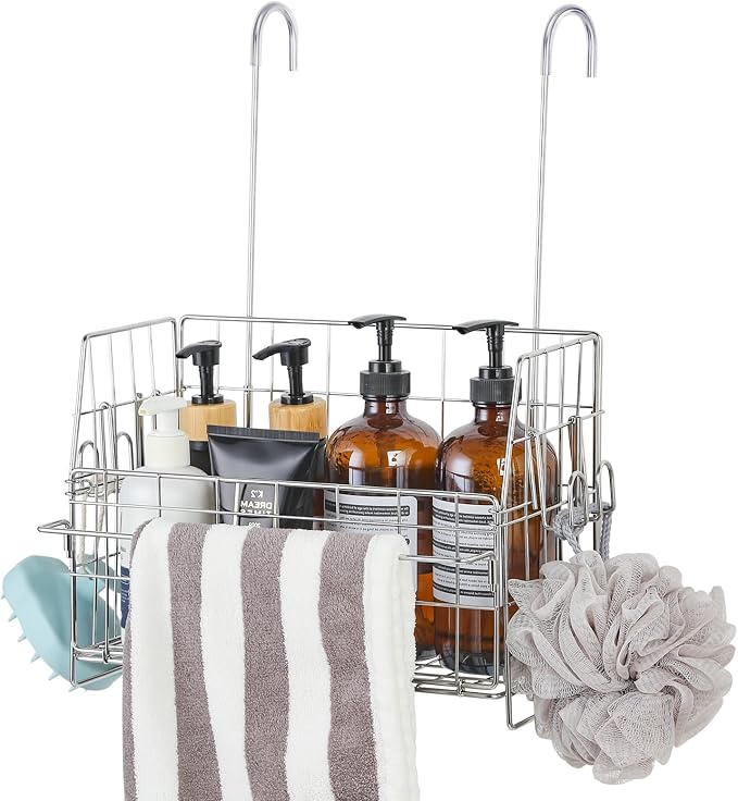 Hanging Shower Organizer, Shower Caddy Hanging, Bathroom Storage Rack by SUTINE