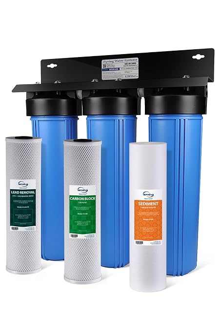 iSpring SGS-Tested Lead Removal Whole House Water Filter System, and up to 99% by iSpring