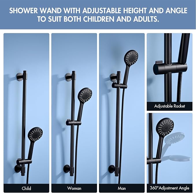 Adjustable Shower Slide Bar - Image 4