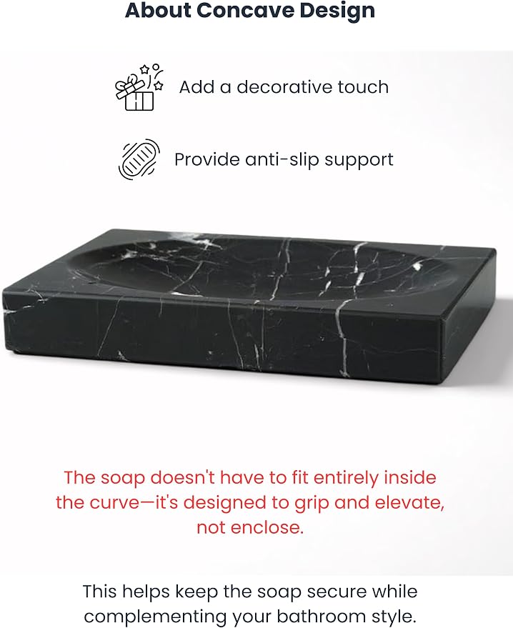 Marble Soap Dish for Shower - Image 6