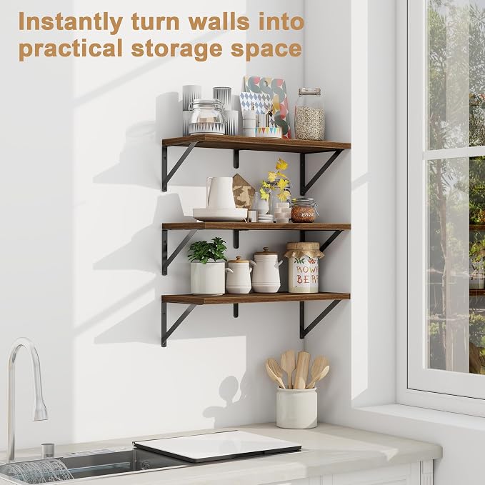 Fun Memories Floating Bookshelves, Decorative Wall Shelf - Image 6
