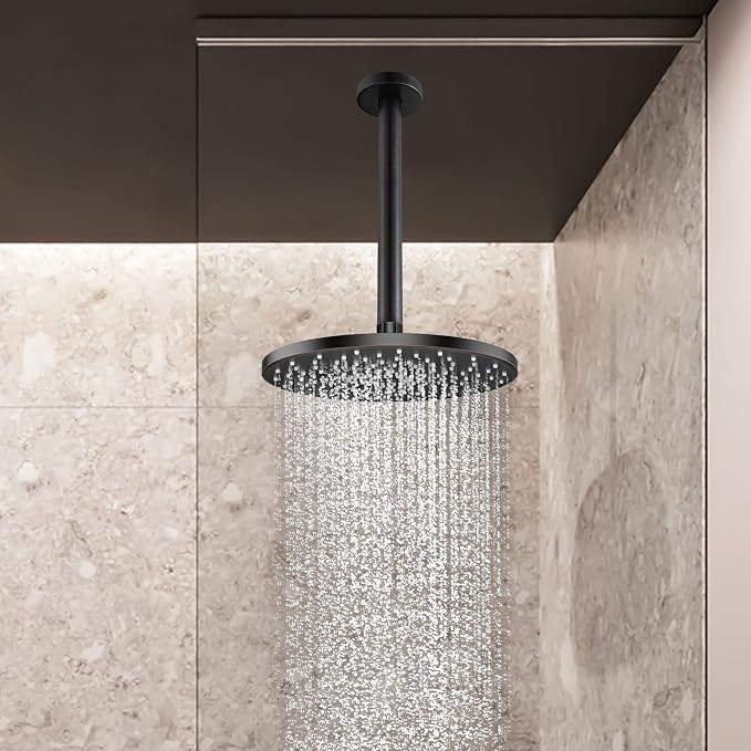 Celling Mounted Extention Stainless Steel High Density Thickened Thread Shower - Image 6