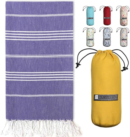 BAY LAUREL Turkish Beach Towel by BayLaurel