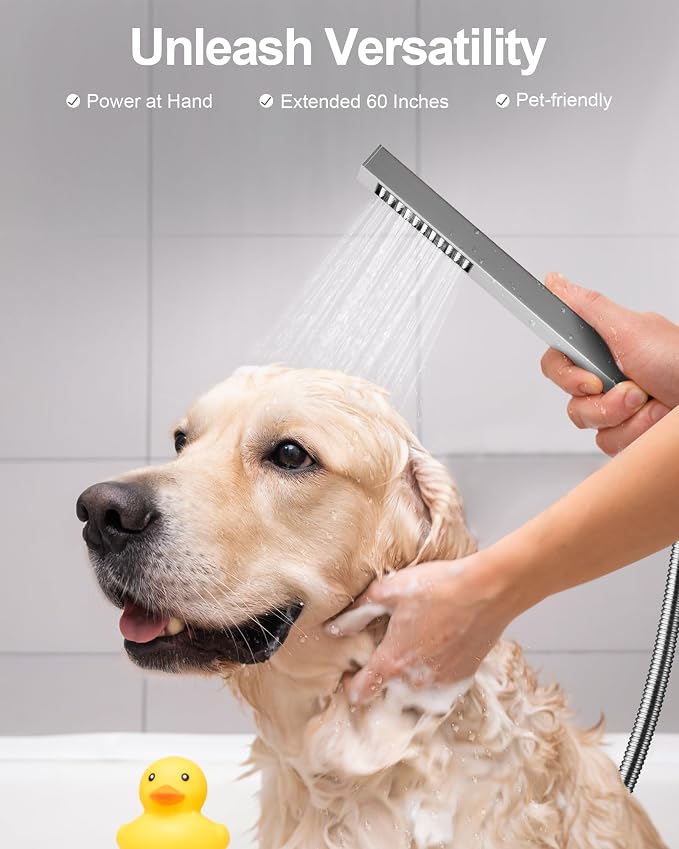 Thermostatic Shower System, Dual Rainfall Shower Heads - Image 7