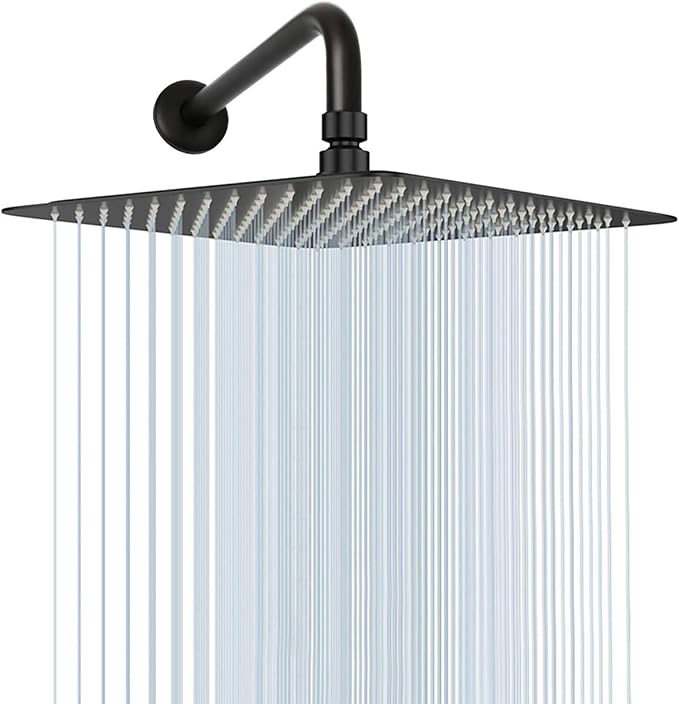 NearMoon Square Rain Shower Head by NearMoon