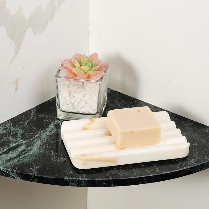 Koville Natural Marble Soap Dish - Image 6