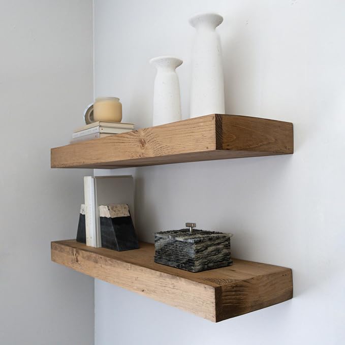 Urbandi Modern Floating Shelves 3 Inches Thick - Image 5