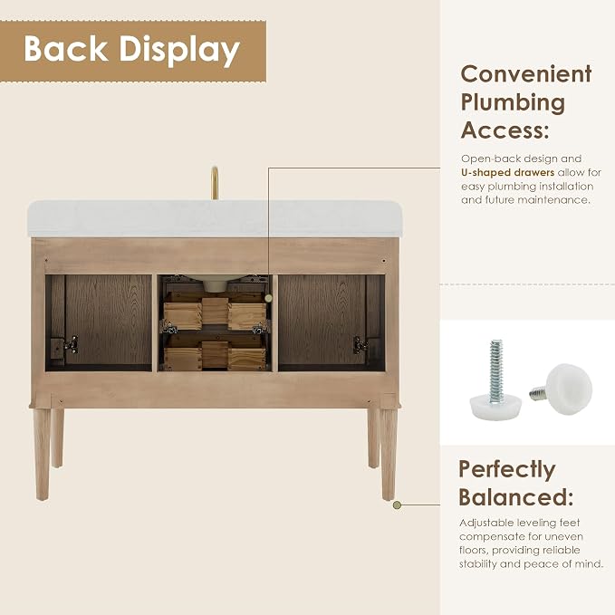 ALTAIR 48 Inch Bathroom Vanity - Image 9