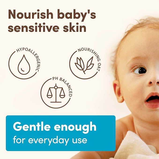 Aveeno Baby Daily Moisture Gentle Body Wash & Shampoo - Image 5