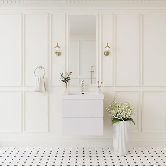 24" Floating Bathroom Vanity - Image 4