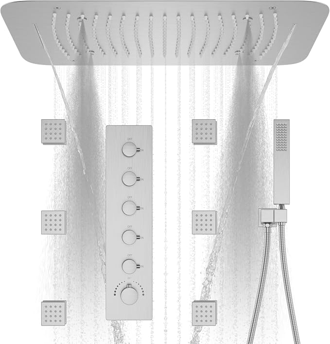 Thermostatic Shower System by KATAIS