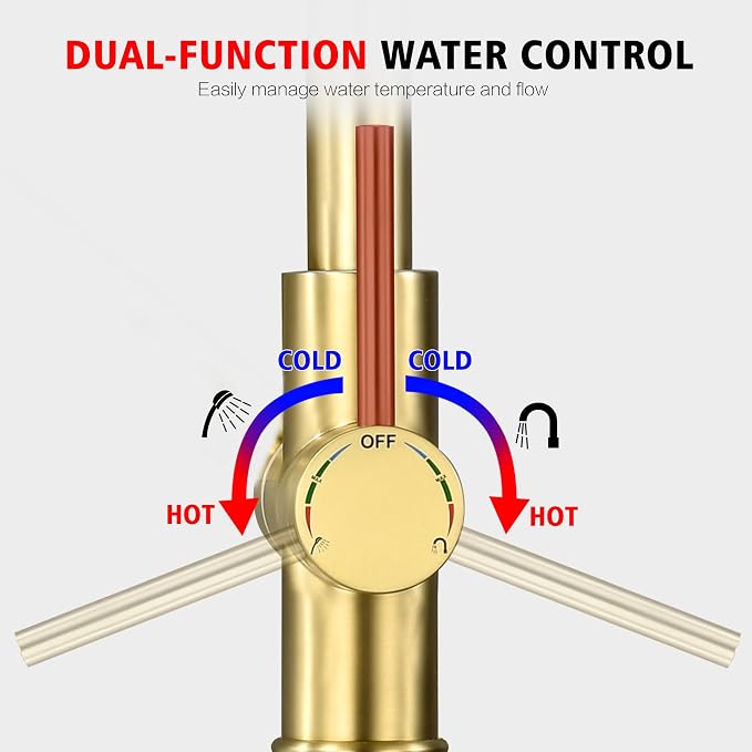 sumerain Freestanding Bathtub Faucet - Image 6