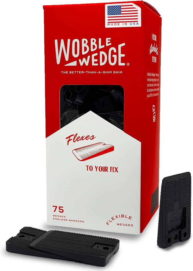 Wobble Wedges Flexible Plastic Shims by WOBBLEWEDGE