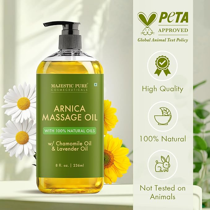 MAJESTIC PURE Arnica Massage Oil - Image 5