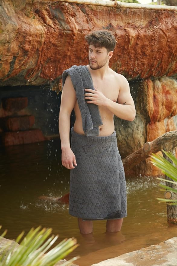BAGNO MILANO Turkish Bath Towels, Soft Plush Jacquard Luxury Bath Towels - Image 4