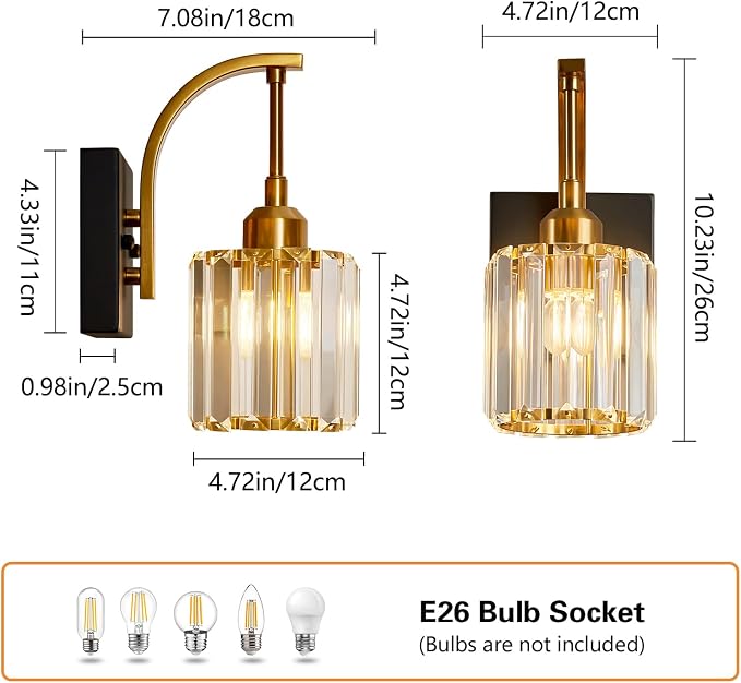 Wall Sconces, Modern Wall Lamp for Bathroom, and Makeup, Easy Installation - Image 4
