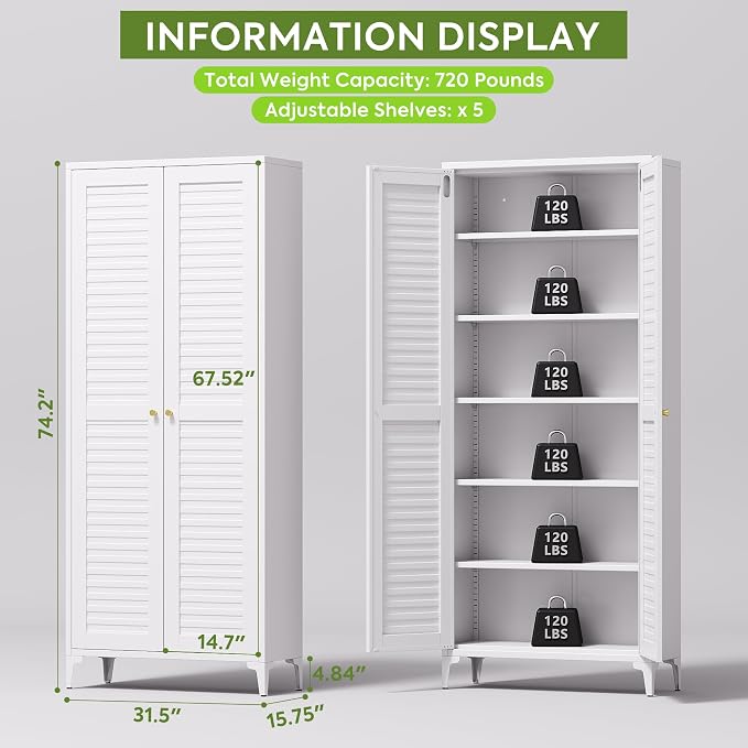 Floor Bathroom Storage Cabinet - Image 3
