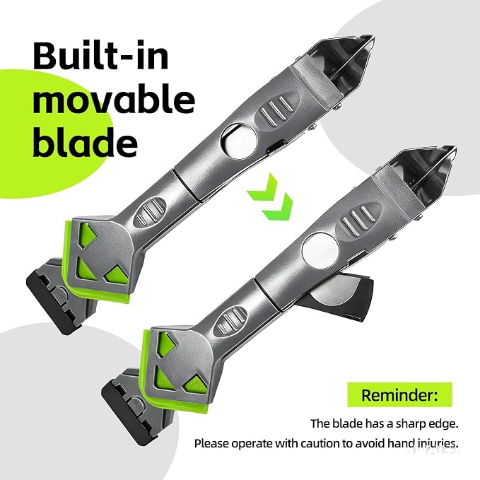7 in 1 Upgraded Silicone Caulking Tool Kit; Multifunctional Caulk Removal Tools - Image 4