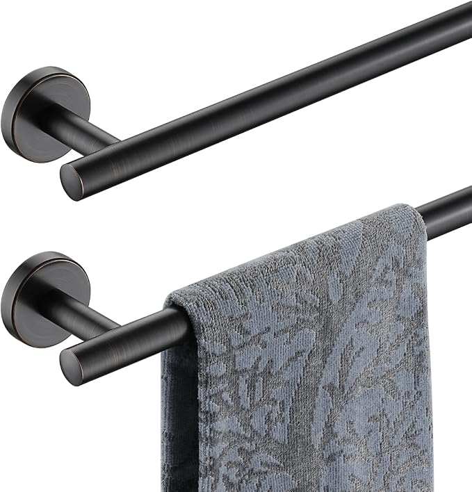 JQK Oil Rubbed Bronze Towel Bar, 20.5 Inch 304 Stainless Steel Thicken 0.8mm by Homeimprovement