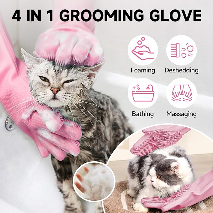 Dog Washing Gloves - Image 2