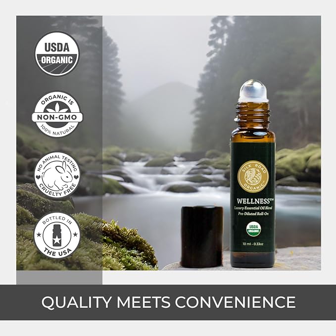 Silk Road Organic Wellness Essential Oil Vitality Blend Roll On - Image 4